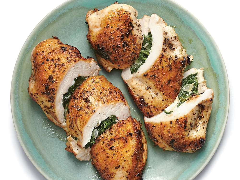 Spinach and Feta Stuffed Chicken Breast for pregnancy recipe
